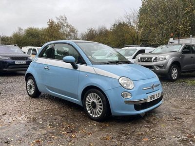 Blue Used 2011 Fiat 500 Lounge Hatchback | £1,994 (Fair price)