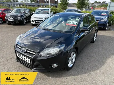 Used Ford Focus Zetec 115 HP (84 kW) 2012 Black Hatchback