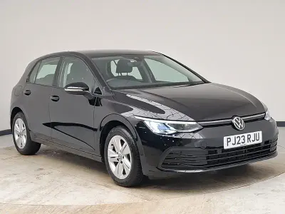 Used VW Golf VIII Life 110 HP (80 kW) 2023 Black Hatchback