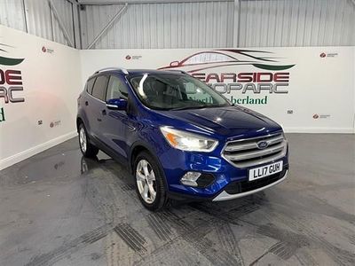 Blue Used 2017 Ford Kuga Titanium X SUV | £11,499 (Fair price)