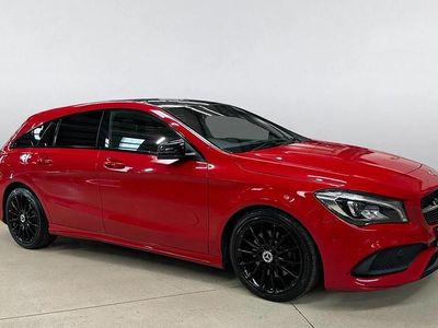 Used Mercedes CLA220 AMG line 177 HP (130 kW) 2017 Red Sedan