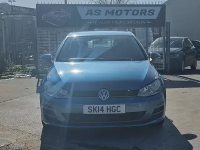 Używany VW Golf VII SE 110 KM (80 kW) 2014 Niebieski Hatchback