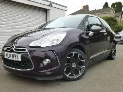Used Citroën DS3 Style 110 HP (80 kW) 2014 Purple Hatchback