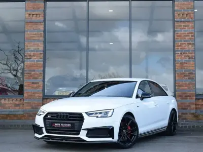 Usado Audi S4 Comfort 354 CV (260 kW) 2018 Blanco Berlina