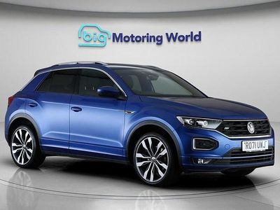 Usado VW T-Roc R-line 150 HP (110 kW) 2021 Azul SUV