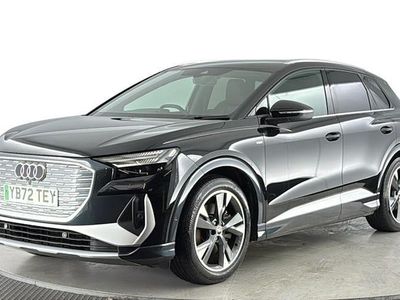 Used Audi Q4 e-tron S-Line 150 kW (204 HP) 2023 Black SUV