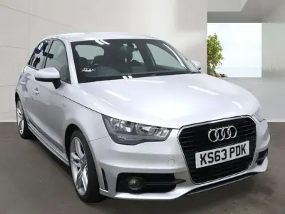 Used Audi A1 Sportback S-Line 122 HP (89 kW) 2014 Silver Hatchback