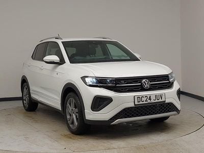 White Used 2024 VW T-Cross R-line SUV | £23,998 (A bit pricey)