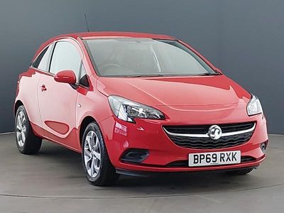Used Vauxhall Corsa Sport 90 HP (66 kW) 2019 Red Hatchback