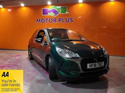 Used DS Automobiles DS3 Connected Chic 82 HP (60 kW) 2018 Green Hatchback