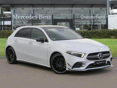 Used Mercedes A35 AMG Premium Plus 301 HP (221 kW) 2020 White Hatchback