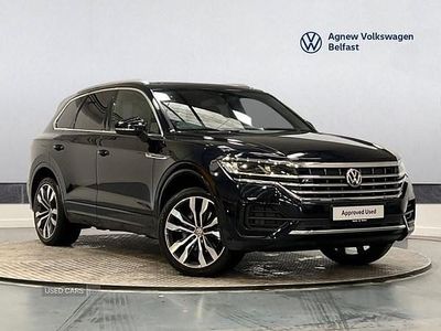 Blue Used 2019 VW Touareg R-line SUV | £33,950 (A bit pricey)
