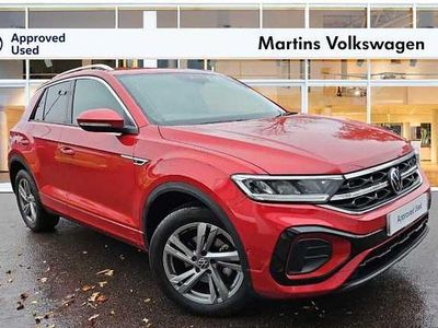 Red Used 2023 VW T-Roc R-line SUV | £23,990 (Fair price)
