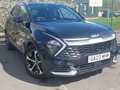 Begagnad Kia Sportage 2023 Svart SUV