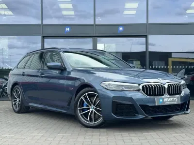 Used BMW 530e M Sport 292 HP (214 kW) 2024 Blue Estate