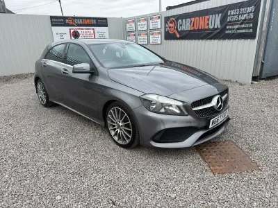 Used Mercedes A180 AMG line 109 HP (80 kW) 2017 Grey Hatchback