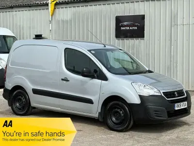 Used Peugeot Partner 2018 Silver