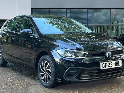 Black Used 2023 VW Polo Life Hatchback | £16,561 (Fair price)
