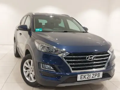 Second-hand Hyundai Tucson SE 136 CP (100 kW) 2021 Albastru SUV