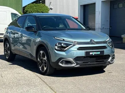 Used Citroën C4 PureTech 128 HP (94 kW) 2022 Blue Hatchback