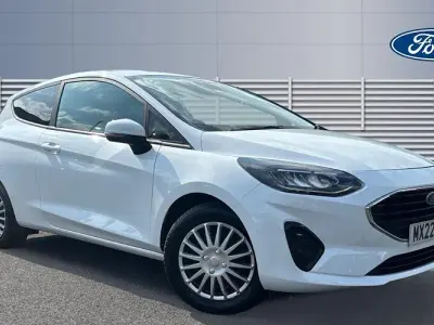 Used Ford Fiesta Trend 101 HP (74 kW) 2021 White Hatchback