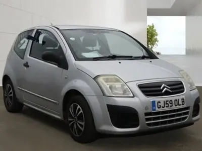 Used Citroën C2 VTR Sport 60 HP (44 kW) 2009 Silver Hatchback