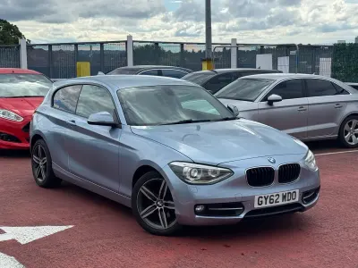 Used BMW 120 Sport Line 184 HP (135 kW) 2012 Blue Hatchback