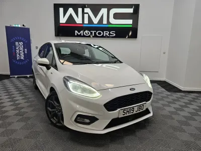Second-hand Ford Fiesta ST-Line 125 CP (91 kW) 2019 Alb Hatchback
