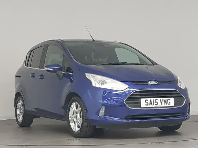 Used Ford B-MAX Zetec 105 HP (77 kW) 2015 Blue MPV