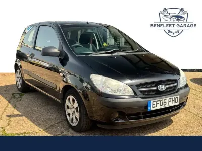 Used Hyundai Getz 62 HP (45 kW) 2006 Black Hatchback