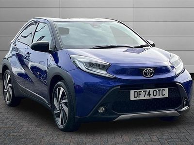 Used Toyota Aygo X 72 HP (52 kW) 2024 Juniper blue with black SUV