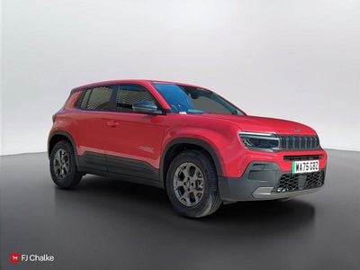 New Jeep Avenger Longitude 114 kW (156 HP) 2025 Red SUV
