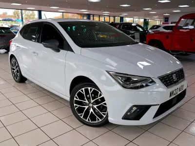 Usado Seat Ibiza XCELLENCE 2022 Blanco Utilitario