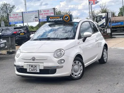 Used Fiat 500 2015 White Hatchback