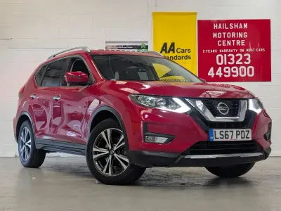 Used Nissan X-Trail N-Connecta 130 HP (95 kW) 2018 Red SUV