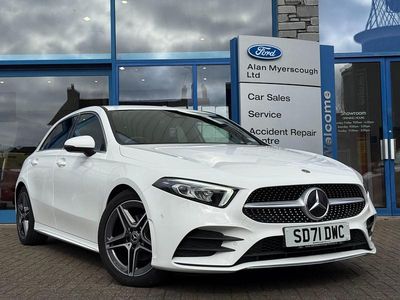 White Used 2021 Mercedes A200 Executive Hatchback | £19,488 (A bit pricey)