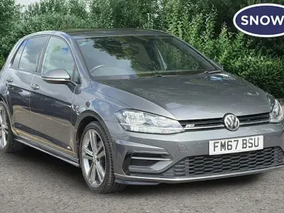 Second-hand VW Golf VII R-line 150 CP (110 kW) 2018 Gri Hatchback
