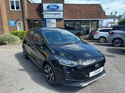 Used Ford Fiesta Active X 100 HP (73 kW) 2024 Black Hatchback