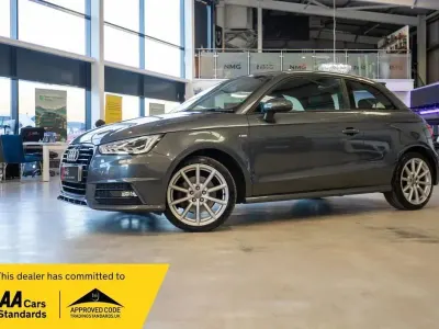 Używany Audi A1 S-Line 125 KM (91 kW) 2018 Szary Hatchback
