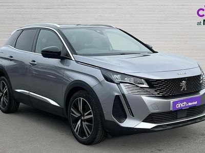Begagnad Peugeot 3008 Premium 131 HK (96 kW) 2022 Grå SUV
