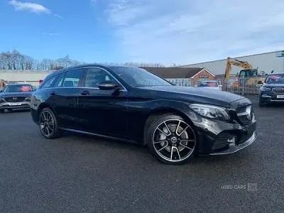 Used Mercedes C220 AMG Line Premium 2019 Black Estate