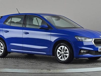 Used Skoda Fabia Comfort 110 HP (80 kW) 2022 Blue Hatchback