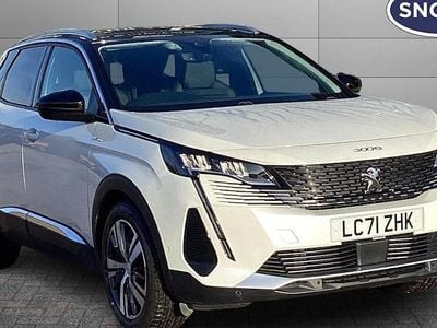 White Used 2021 Peugeot 3008 Allure Premium Estate | £16,653 (Fair price)