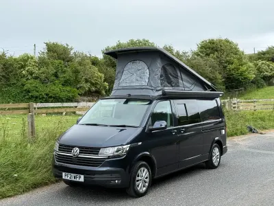 Used VW T6.1 Highline 2021 Blue Van