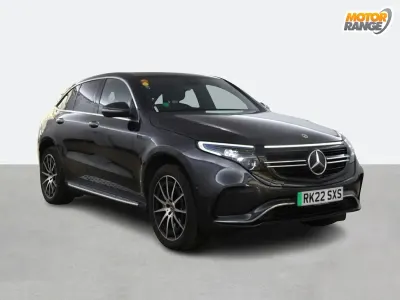 Used Mercedes EQC400 AMG line 300 kW (408 HP) 2022 Grey SUV