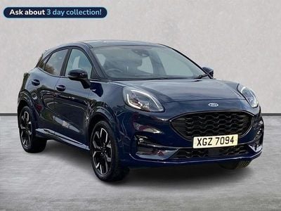 Used Ford Puma ST-Line X 125 HP (91 kW) 2022 Blue SUV