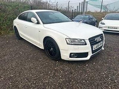 White Used 2010 Audi A5 Sportback S-Line Hatchback | £3,000