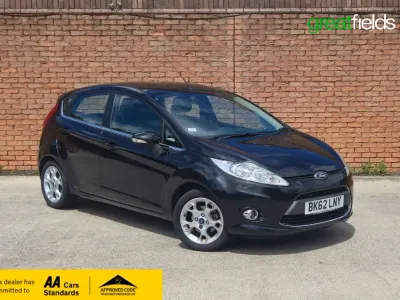 Used Ford Fiesta Zetec 96 HP (70 kW) 2012 Black Hatchback
