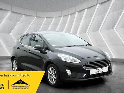 Used Ford Fiesta Zetec 100 HP (73 kW) 2018 Black Hatchback