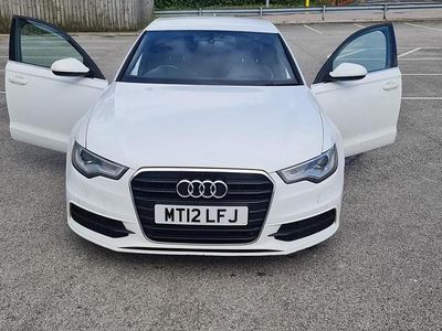 White Used 2012 Audi A6 S-Line Sedan | £4,199 (Fair price)